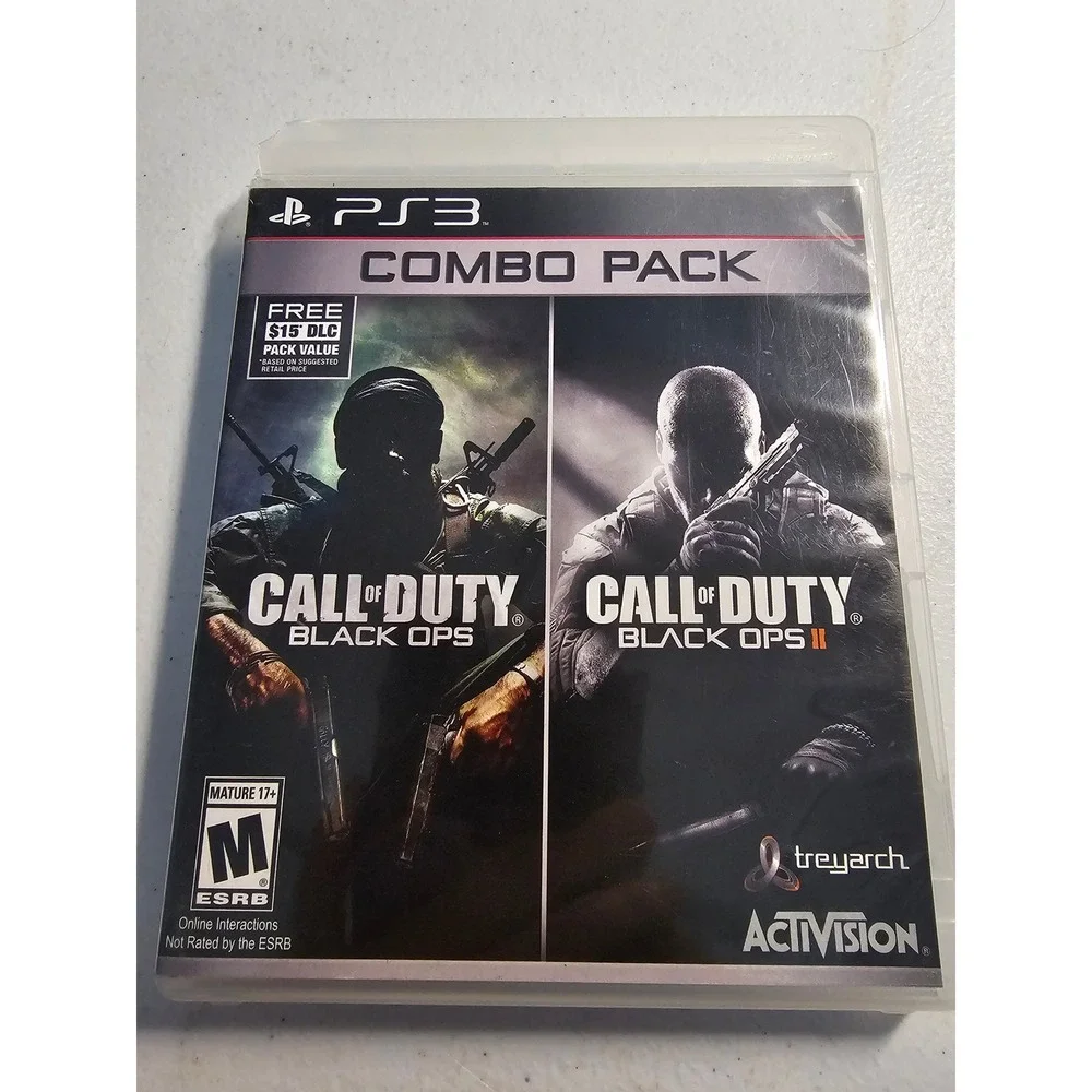 PlayStation 3 PS3 Call‎ of Duty Black Ops Combo Pack Game Disc